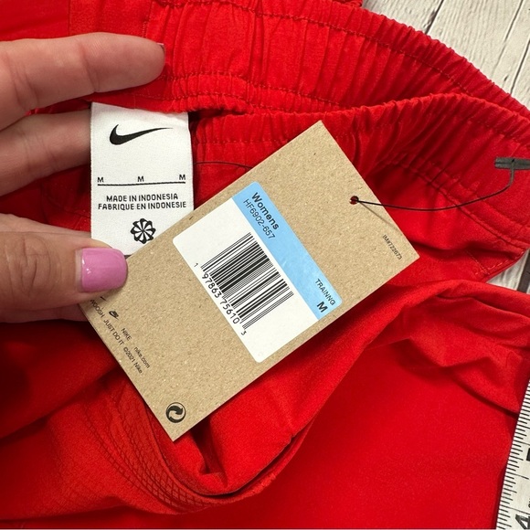 NWT Nike Bright Red Track Pants womens sz medium - Picture 7 of 9